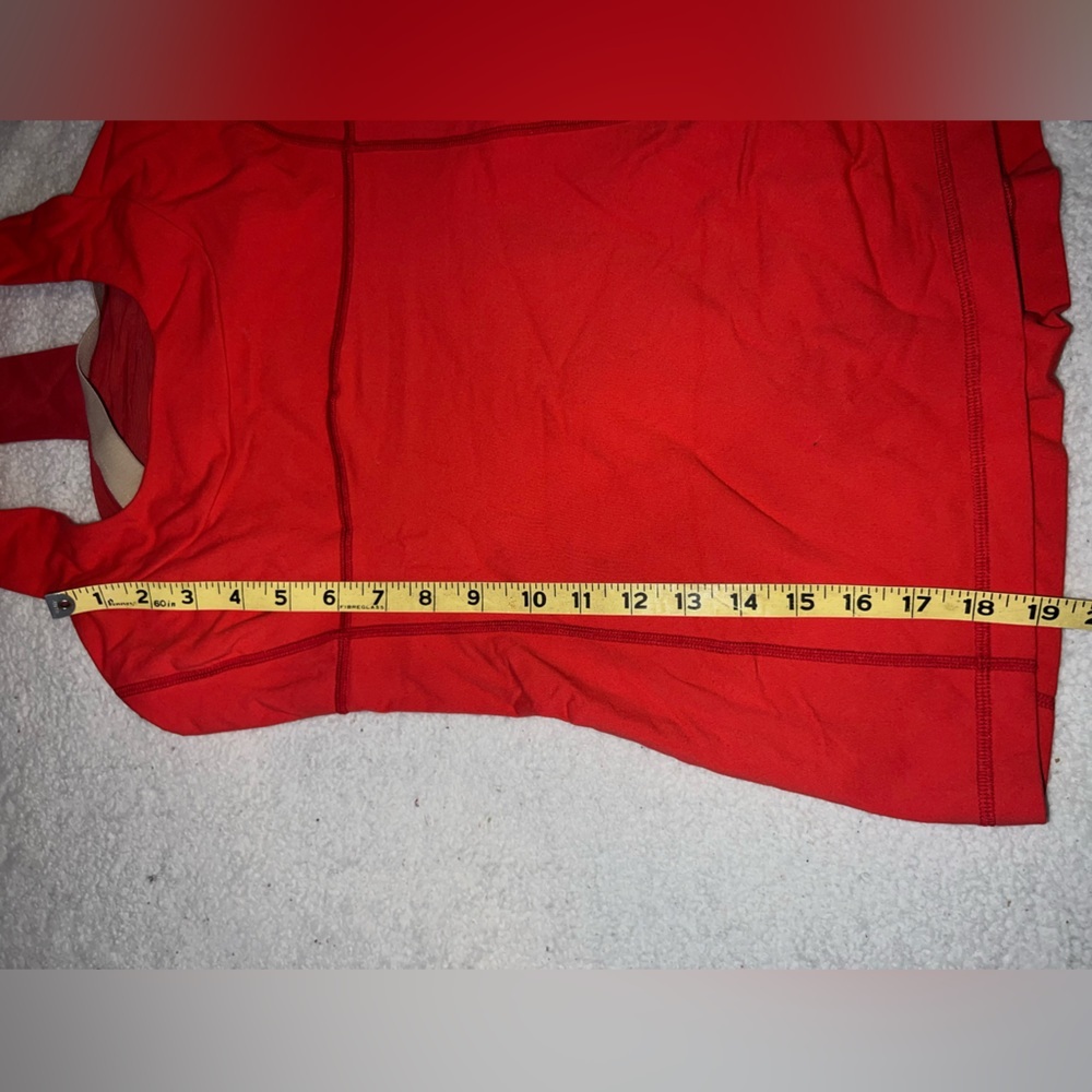 Lululemon Athletica Women Racerback Tank Top | Size 8 | Red | - Picture 5 of 6